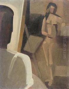 Maler Und Modell by Willi Baumeister
