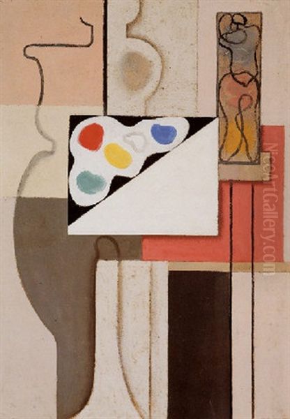 Maler Mit Palette Iii - view 1
