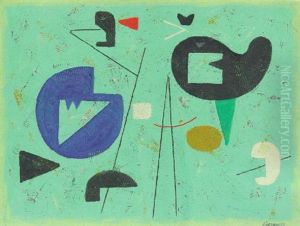 Formen Auf Grun by Willi Baumeister