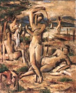 Seilspringerin Am Strand