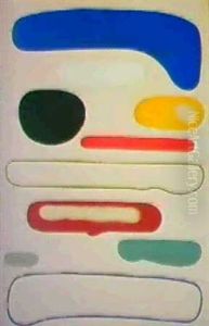 Horizontal-abstrakt Iii by Willi Baumeister