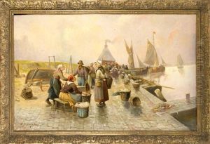 Fischmarkt In Flandern Fischmarkt In Flandern