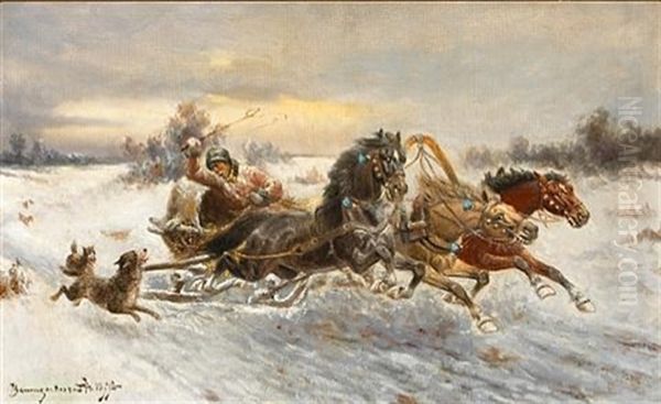 A Perilous Troika Ride - view 1