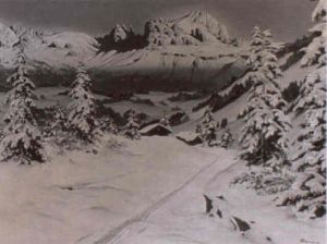 Winter Sunrise In The Alpines by Christian Baumgartner