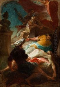 Martyrium Des Heiligen Pamfilius by Johann Wolfgang Baumgartner