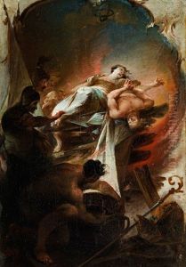 Martyrium Zweier Christlicher Heiliger by Johann Wolfgang Baumgartner