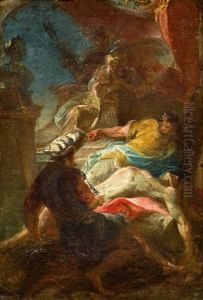Die Marter Des Hl. Pamphilius by Johann Wolfgang Baumgartner