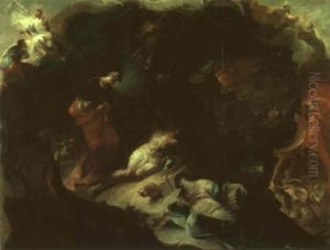 Der Untergang Sodoms by Johann Wolfgang Baumgartner