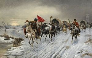Troika by Adolf (Constantin) Baumgartner-Stoiloff
