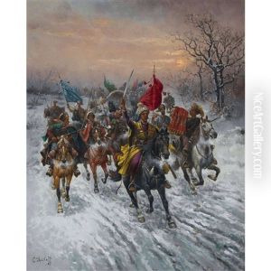 Der Gouverneur Auf Reisen by Adolf (Constantin) Baumgartner-Stoiloff