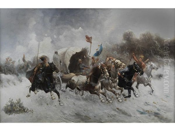 The Siberian Convoy - view 1