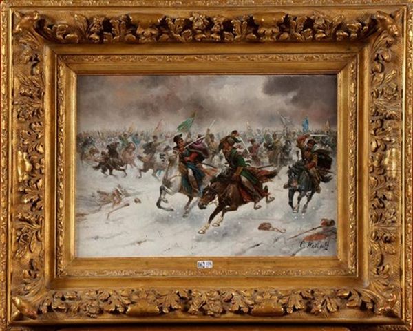 La Charge De La Cavalerie Russe - view 1