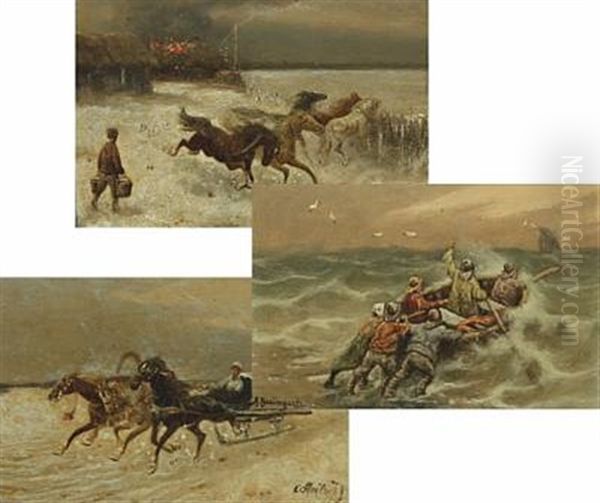 Fishermen (+ 2 Others; 3 Works) - view 1
