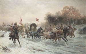 Guldtransport, Sibirien
