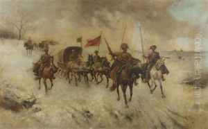 The Governor's Journey by Adolf (Constantin) Baumgartner-Stoiloff