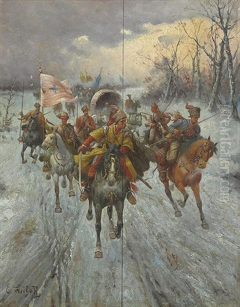 The Cossack Stampede - view 1