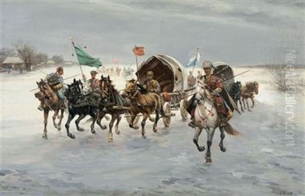 Cavalry Charge - view 1