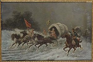 Trojka by Adolf (Constantin) Baumgartner-Stoiloff