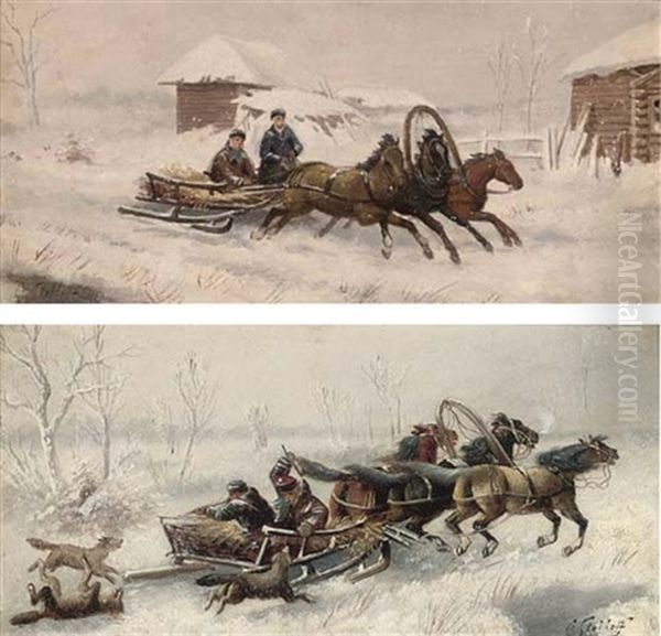 A Troika Ride (+ Running From The Wolves; Pair) - view 1