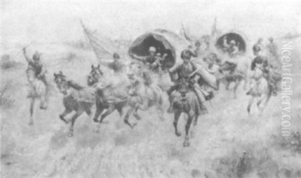 Cavalry Charge - view 1