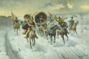 Goldtransport In Sibirien