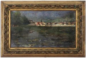 Paesaggio by Ermenegildo Agazzi
