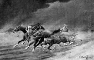 Sladfard I Snostorm by Adolf (Constantin) Baumgartner-Stoiloff