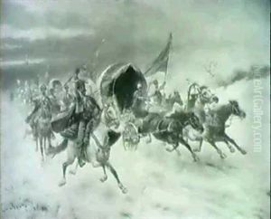 The Gold Train  Cossacks Escorting Gold