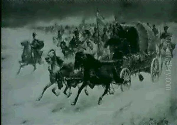 Gold Transport On The Road To Siberia - view 1