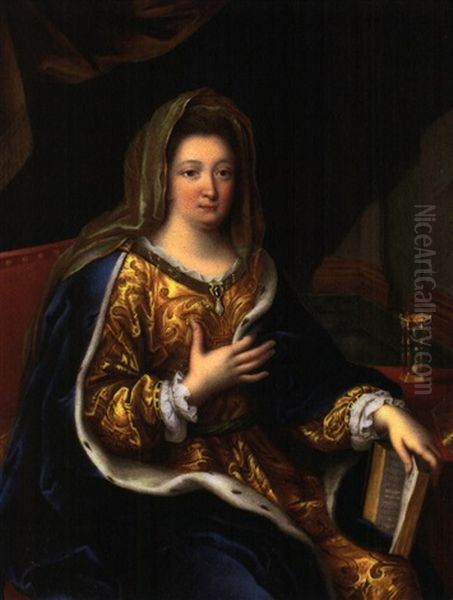 Portrait Der Madame De Maintenon (after Mignard) - view 1