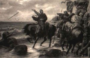 Kaiser Otto Am Bosporus by Albert Baur the Elder