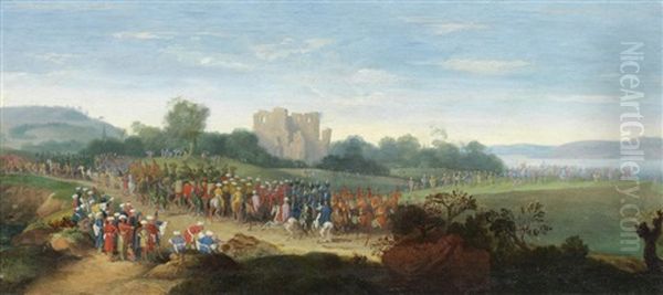 The March Of The Great Lord With His Janissaries - view 1
