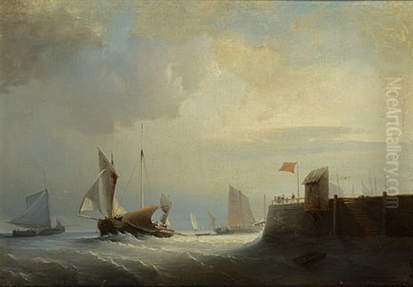 Voiliers Prenant La Mer - view 1