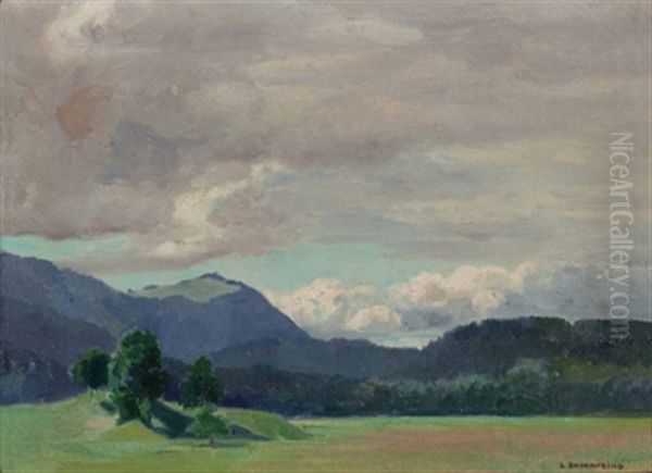 Landschaft Aus Unterwassen, Bayern - view 1