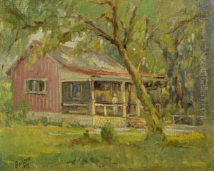 Cabin Scene by John T. Bauscher