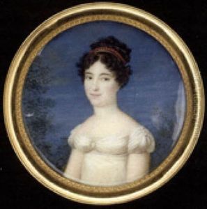 A Young Lady In A White Silk Dress