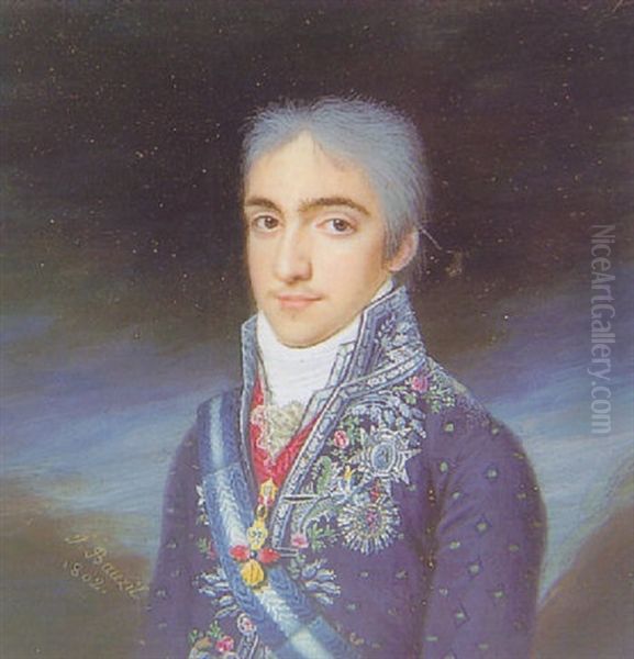 Retrato De Caballero Con El Toizon Y La Orden De Carlos Iii - view 1