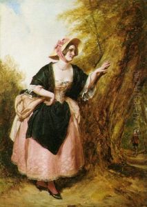Waiting For Her Sweetheart by Charles Baxter