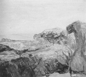 Coastal View, Newport, Rhode Island by Elijah Baxter