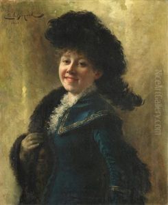 Le Sourire by Emile Antoine Bayard