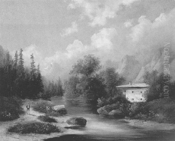 Spazierganger Am Flus - view 1