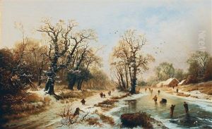 Winterliche Fluslandschaft Winterliche Fluslandschaft