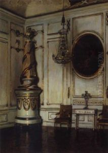 Schlosinterieur by Fritz Bayerlein