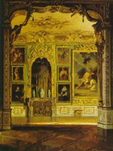 Interior Of The Residenz, Munich by Fritz Bayerlein