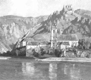 Blick Auf Durnstein by Fritz Bayerlein