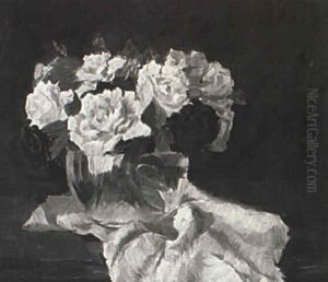 Still Life Of Flowers by Clara Princesse de Bayern