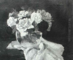 Roses In A Vase