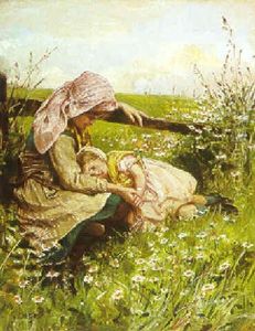 A Quiet Afternoon by Alfred Walter Bayes
