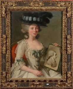 Portrait D'une Femme Peintre