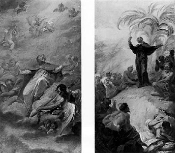 The Apotheosis Of Saint Peter Preaching - view 1